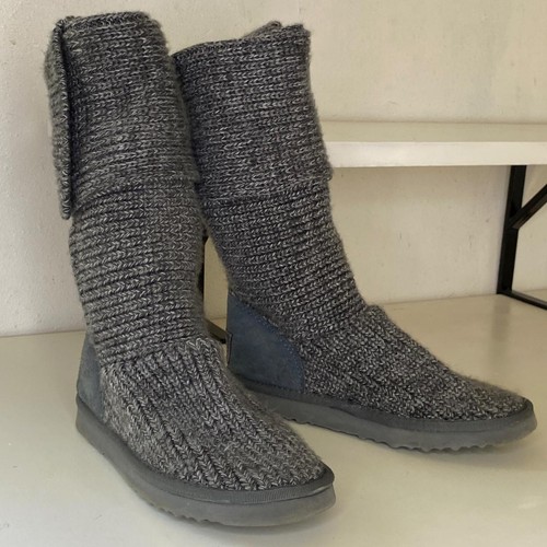 Ugg gray knit - tall, sweater